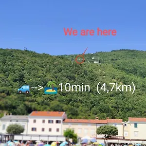  Ferienhaus Pocitniska Hisa Morski Pogled